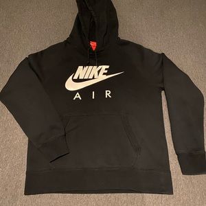 Black Nike air sweatshirt hoodie